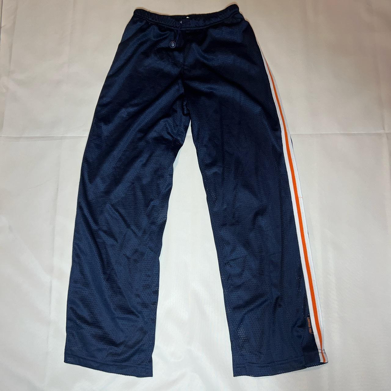 Y2k sweatpants Vintage Y2K basketball style pants.... - Depop