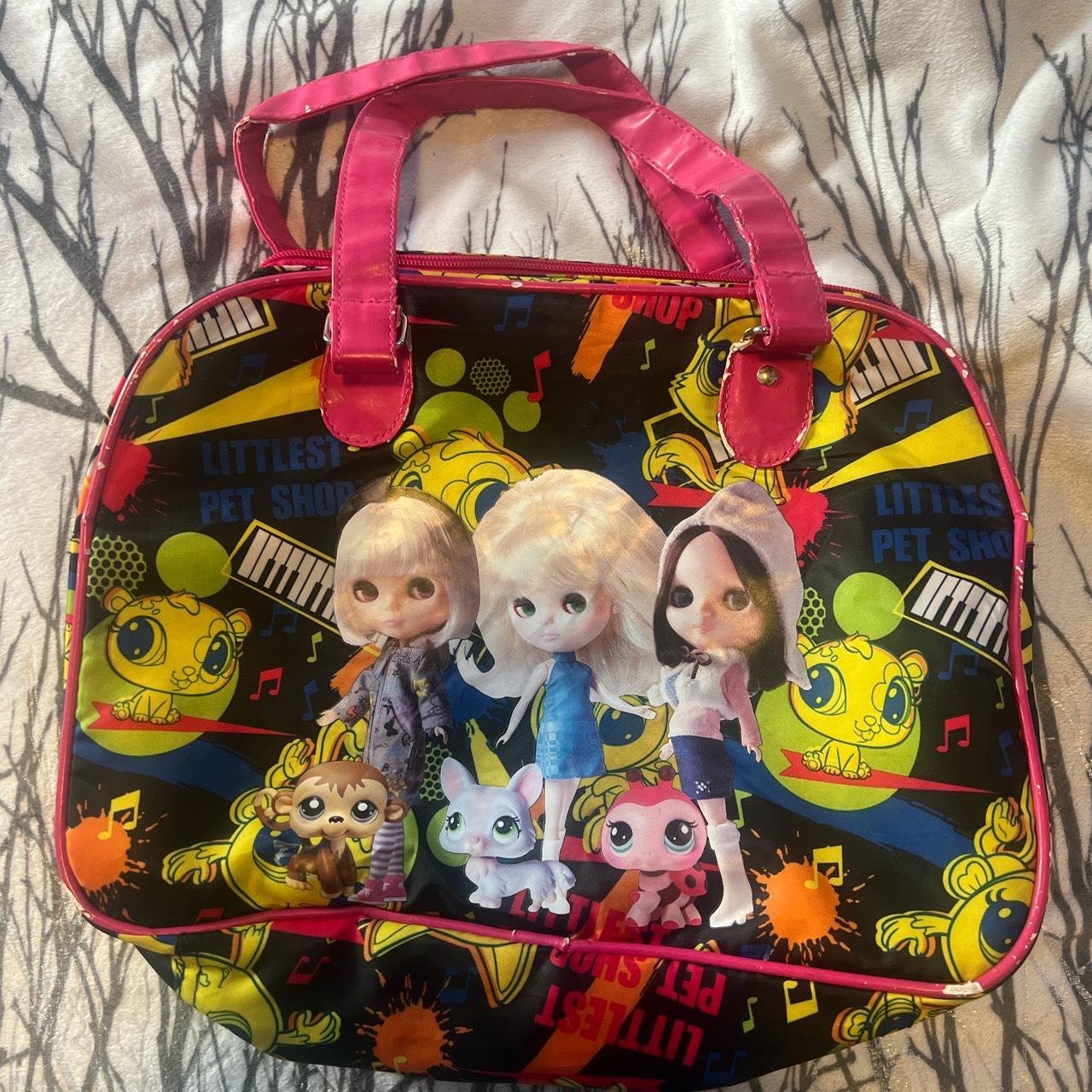 Littlest pet shop bag Front and back graphic with... Depop