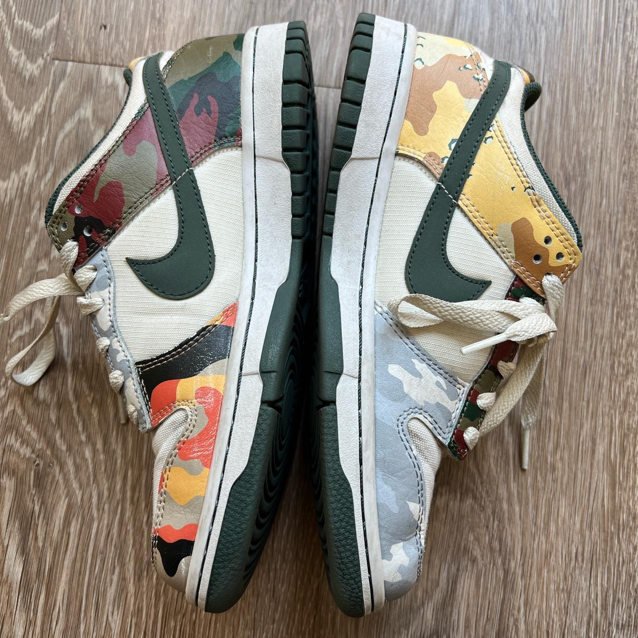 camo sail dunks