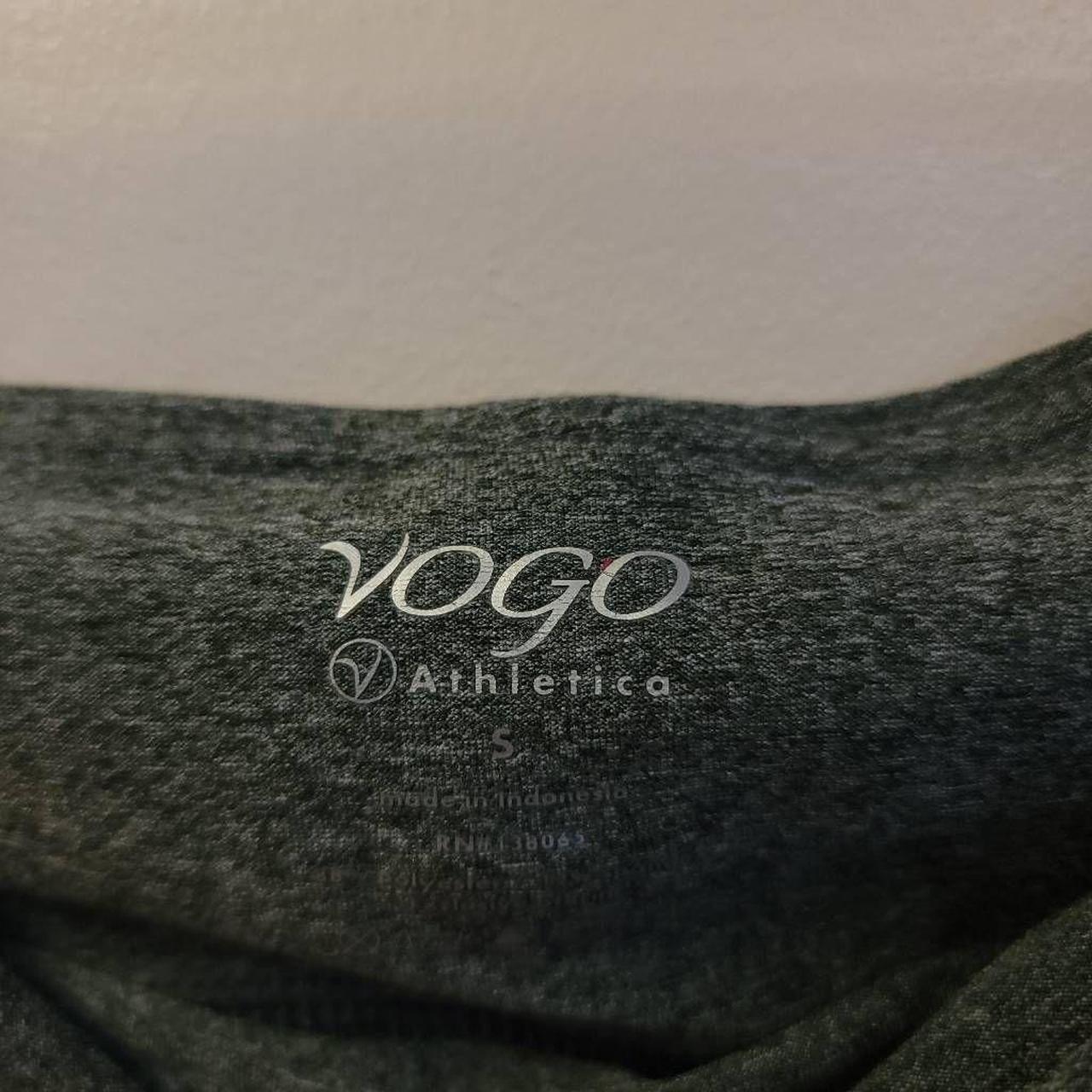 VOGO Athletica leggings Capri length 88% polyester - Depop