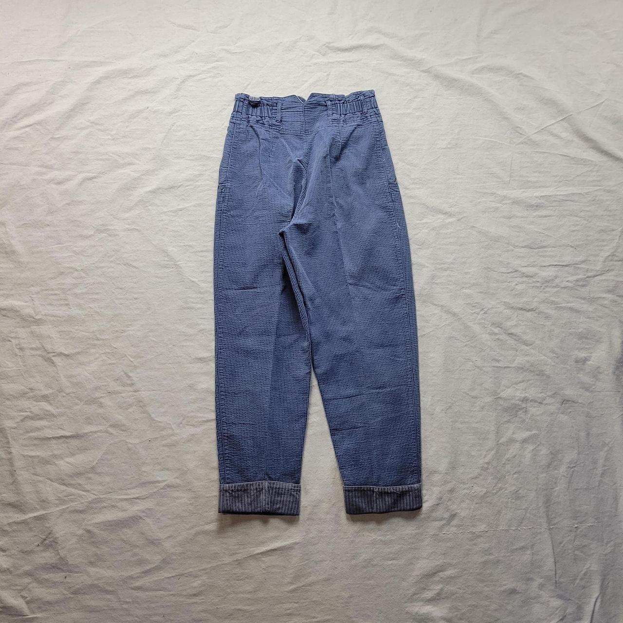 Women's Blue Trousers | Depop