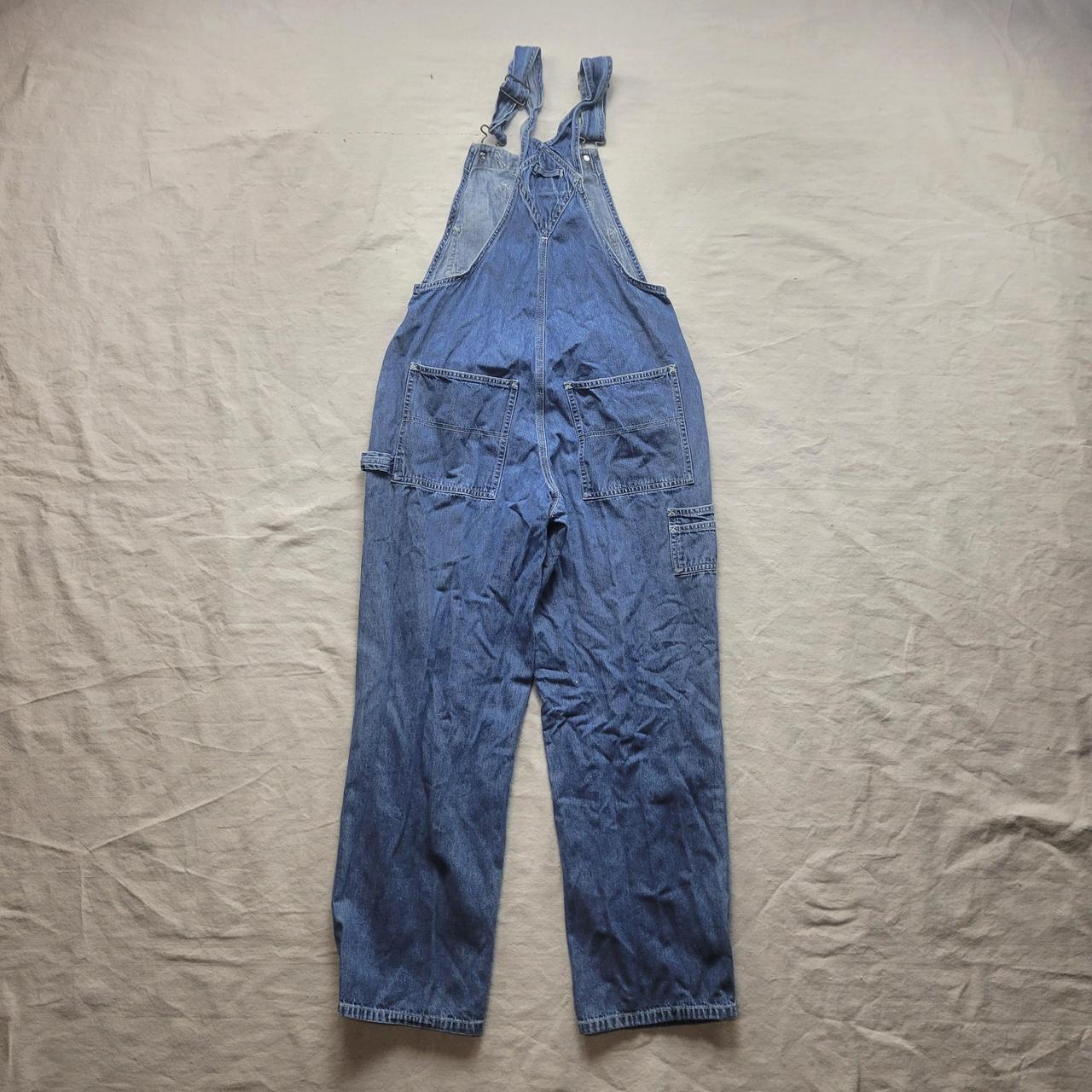 Old Navy Women's Blue Dungarees-overalls | Depop