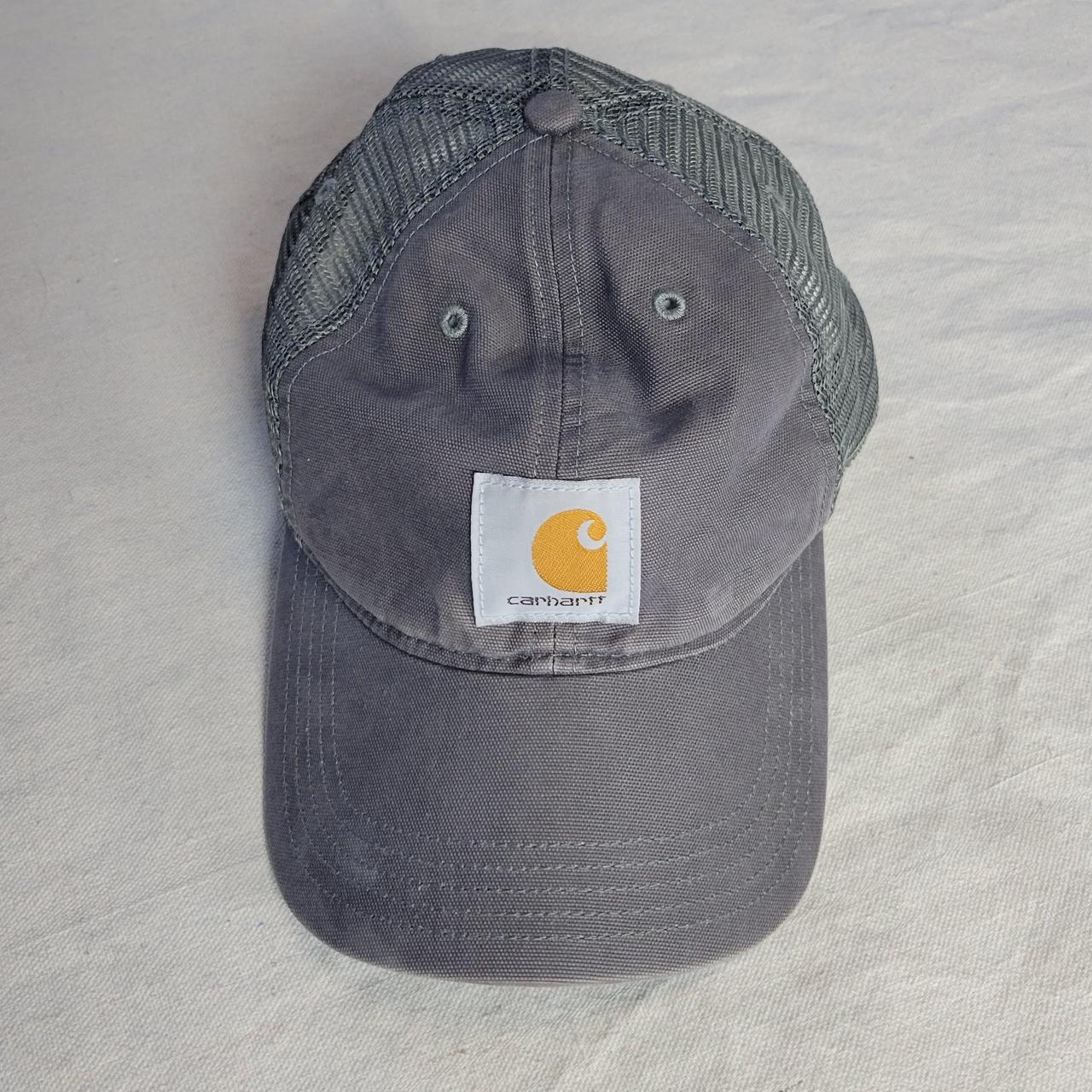 Carhartt Men's Grey Hat | Depop