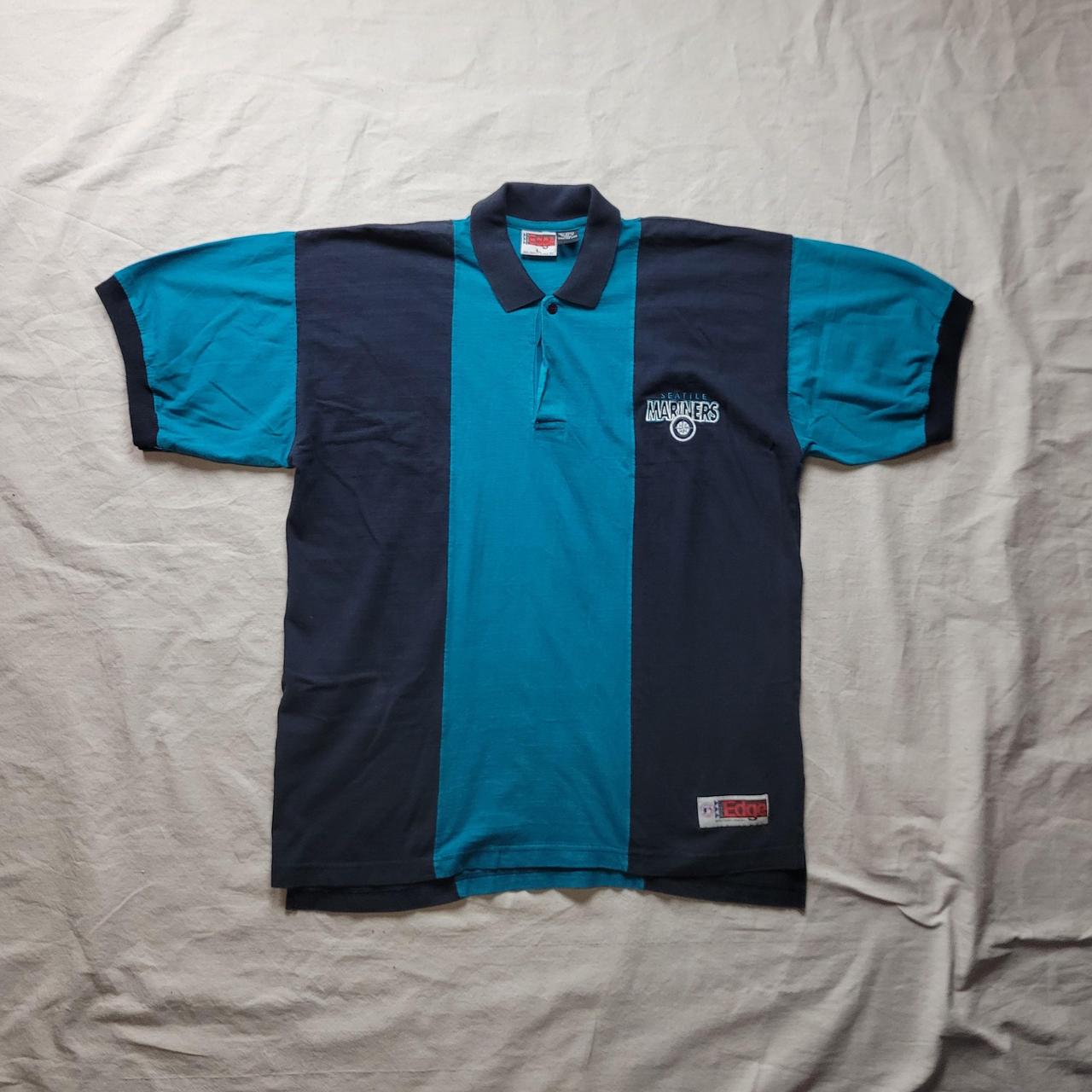 Vintage Seattle Mariners polo shirt Amazing 90s - Depop