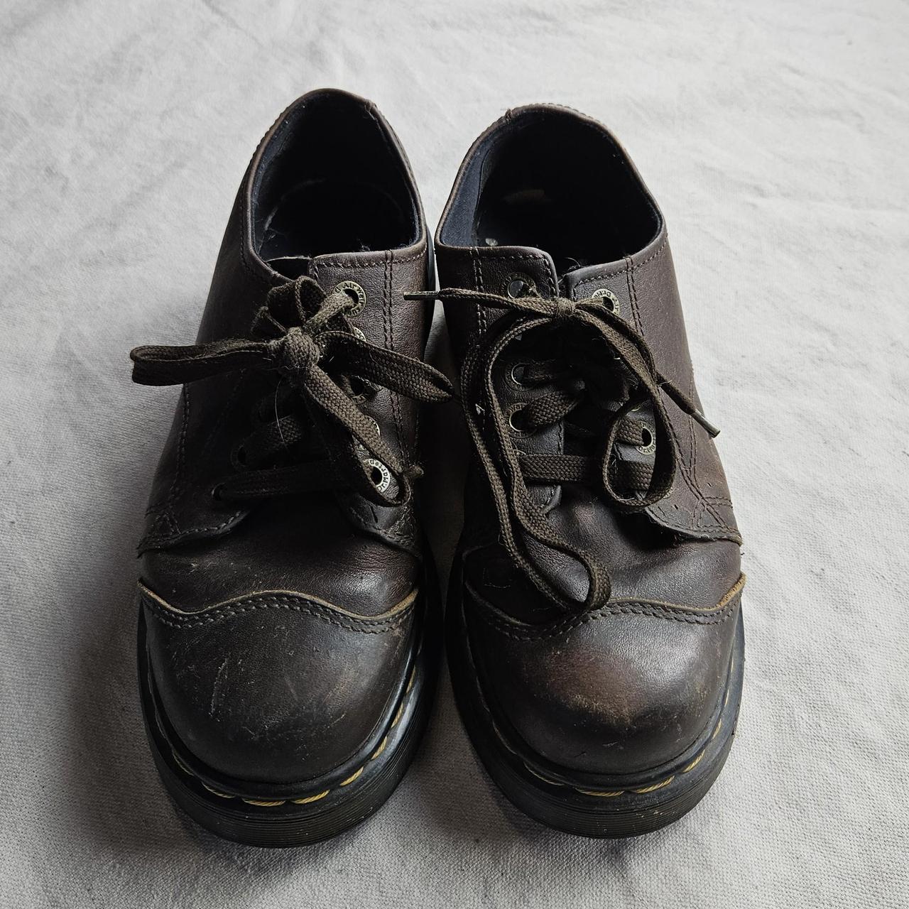 Vintage Doc Martens 8651 Platform Leather - Depop