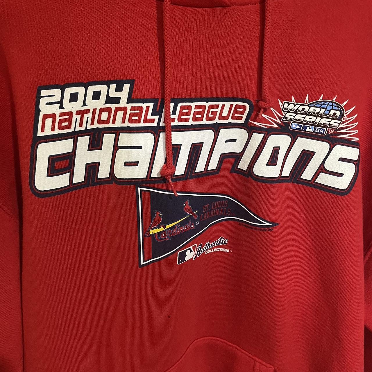 Vintage St. Louis Cardinals Hoodie The hoodie is in - Depop