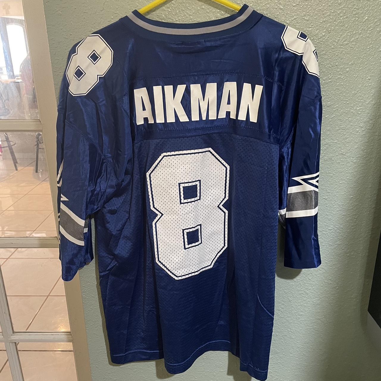 VINTAGE 90s Dallas Cowboys Troy Aikman Shirt - Depop