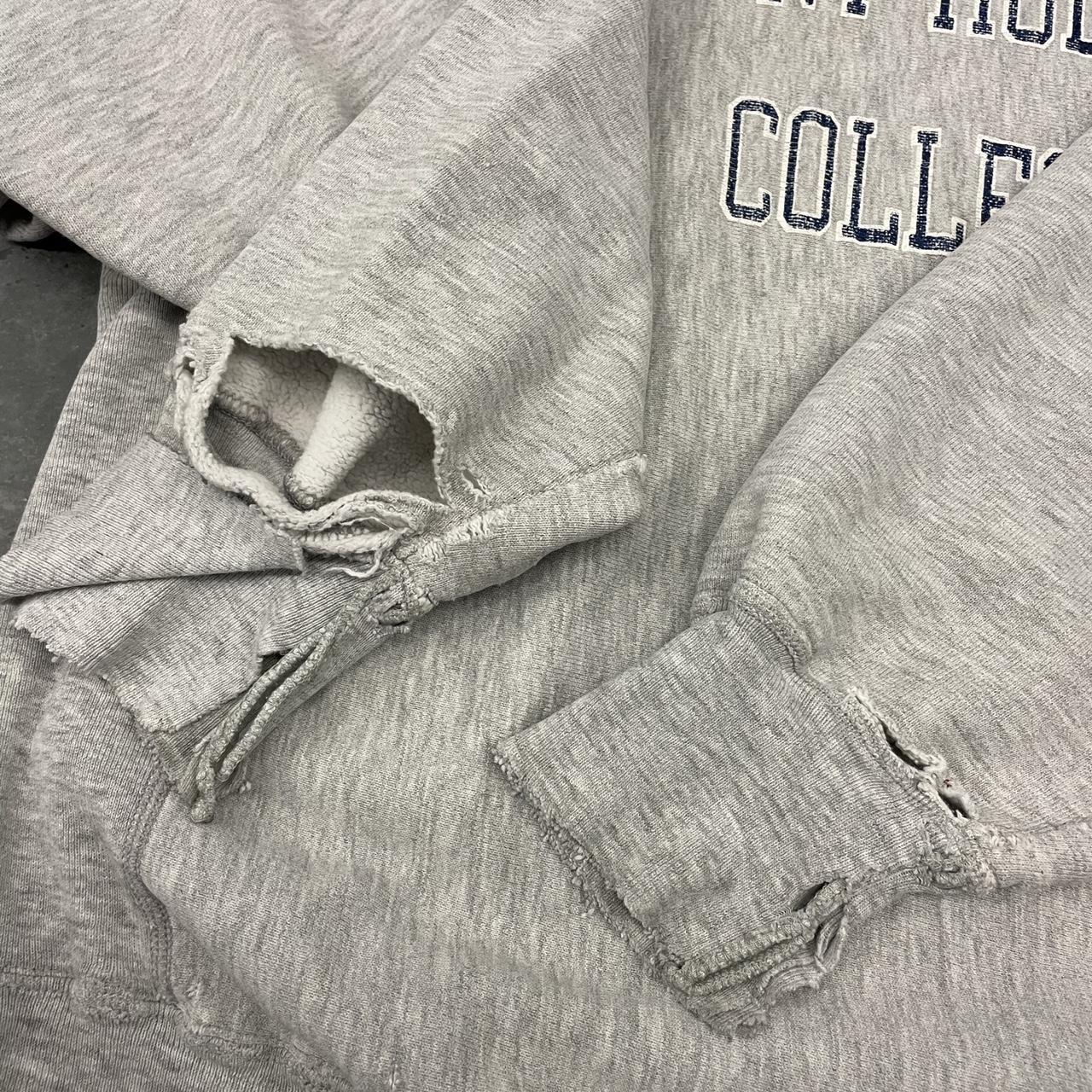 Vintage Louisville Collegiate Reverse Weave Hooded - Depop