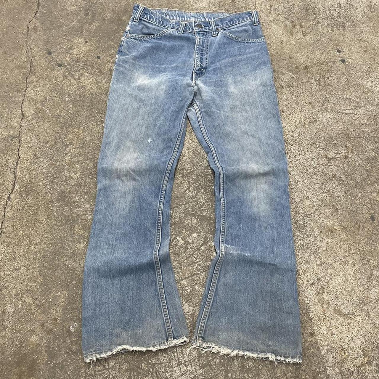 Vintage Levi’s orange tab flares Waist: 30 Inseam:... - Depop