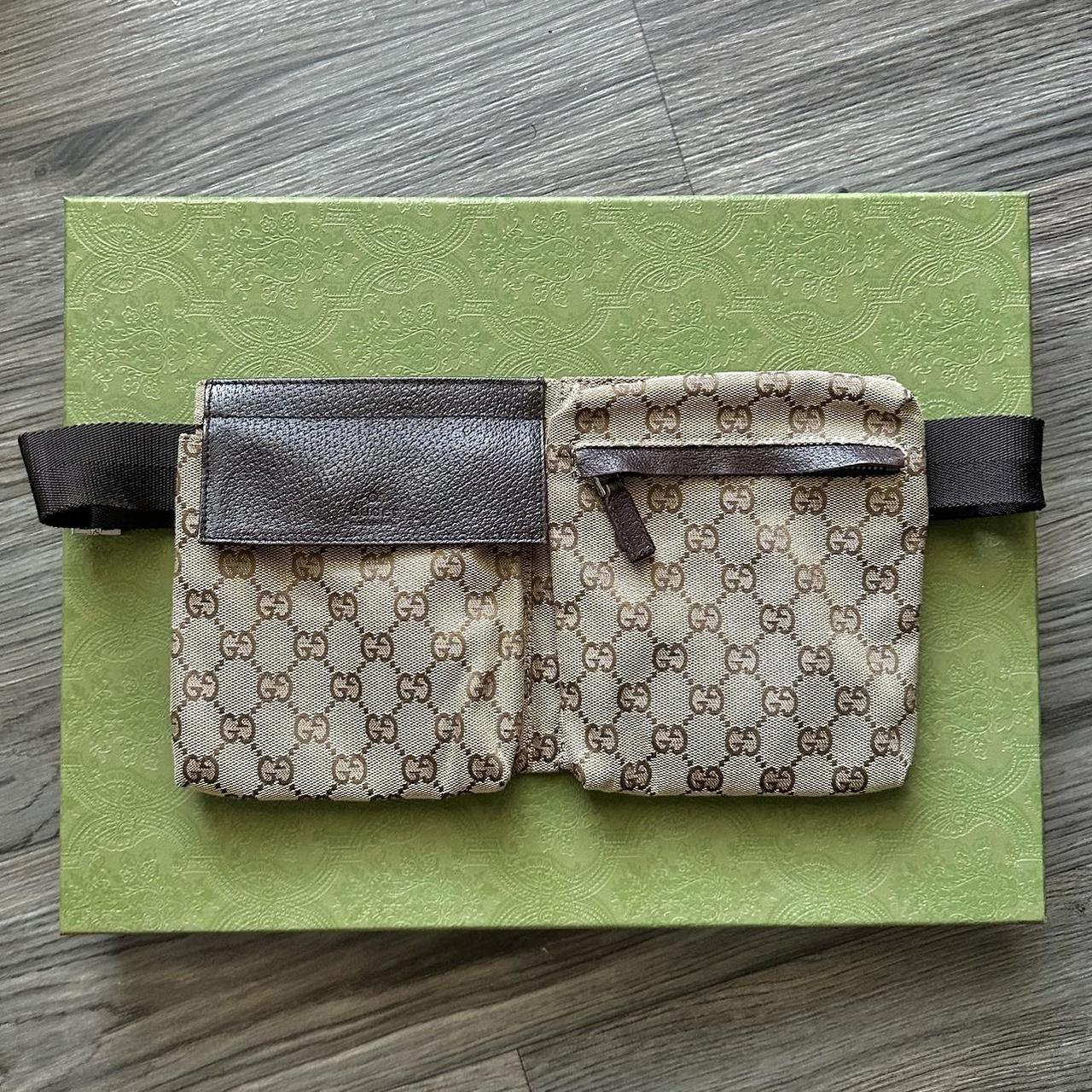 Authenticated Used Gucci Waist Pouch Body Bag GUCCI Backpack Belt LA Angel  536842 9Y9LX 9586 