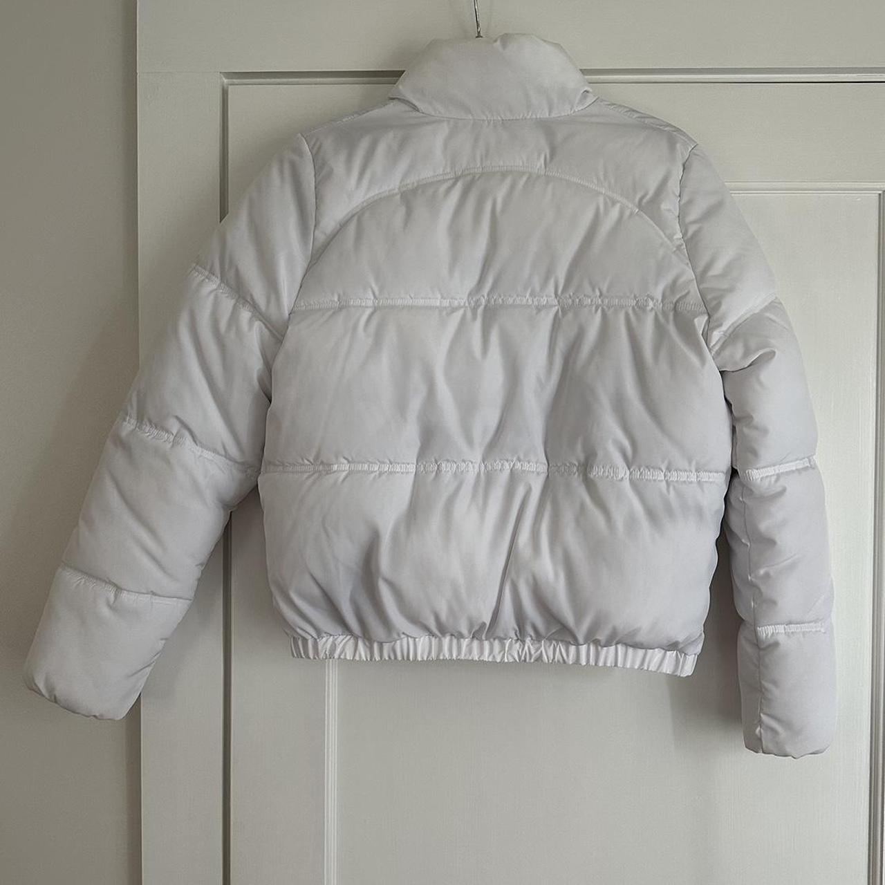 h and m white jacket