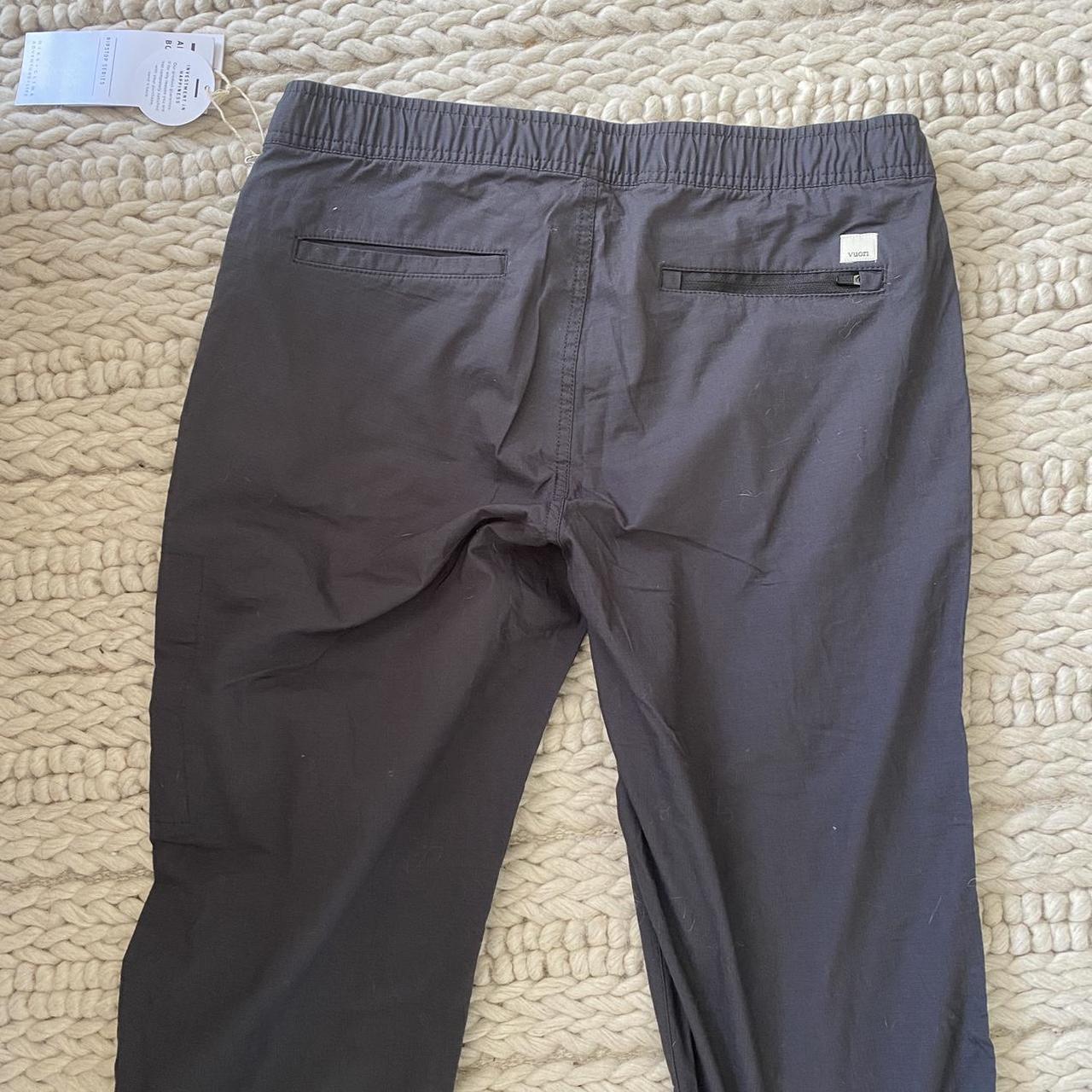 New With Tag- Vuori Ripstop pant Size M Charcoal... - Depop