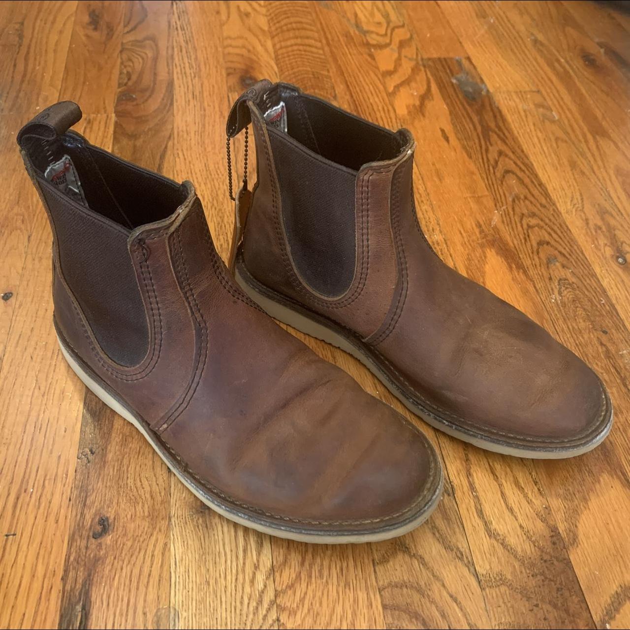 Red Wing Classic Chelsea Heritage boots. Never worn,... Depop