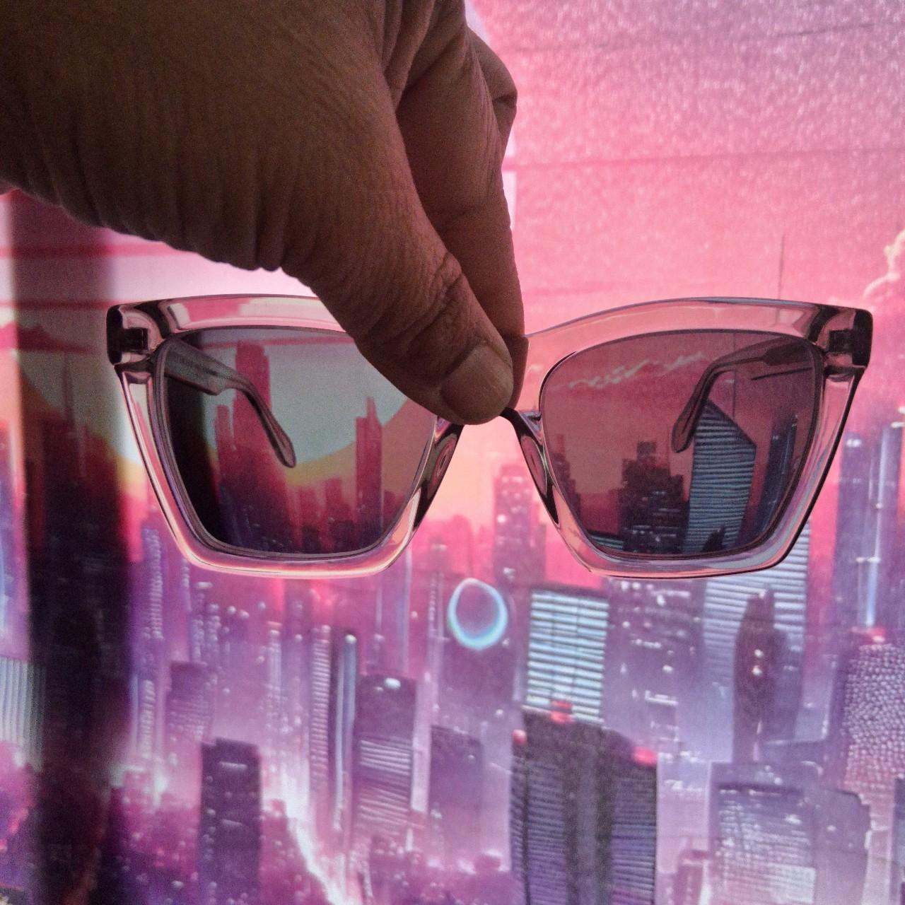 DIFF Women's Sunglasses - Grey/Silver – DIFF clea… - image 4