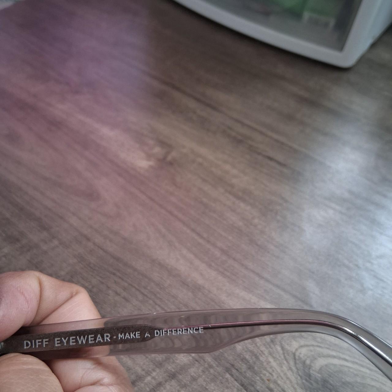 DIFF Women's Sunglasses - Grey/Silver – DIFF clea… - image 3