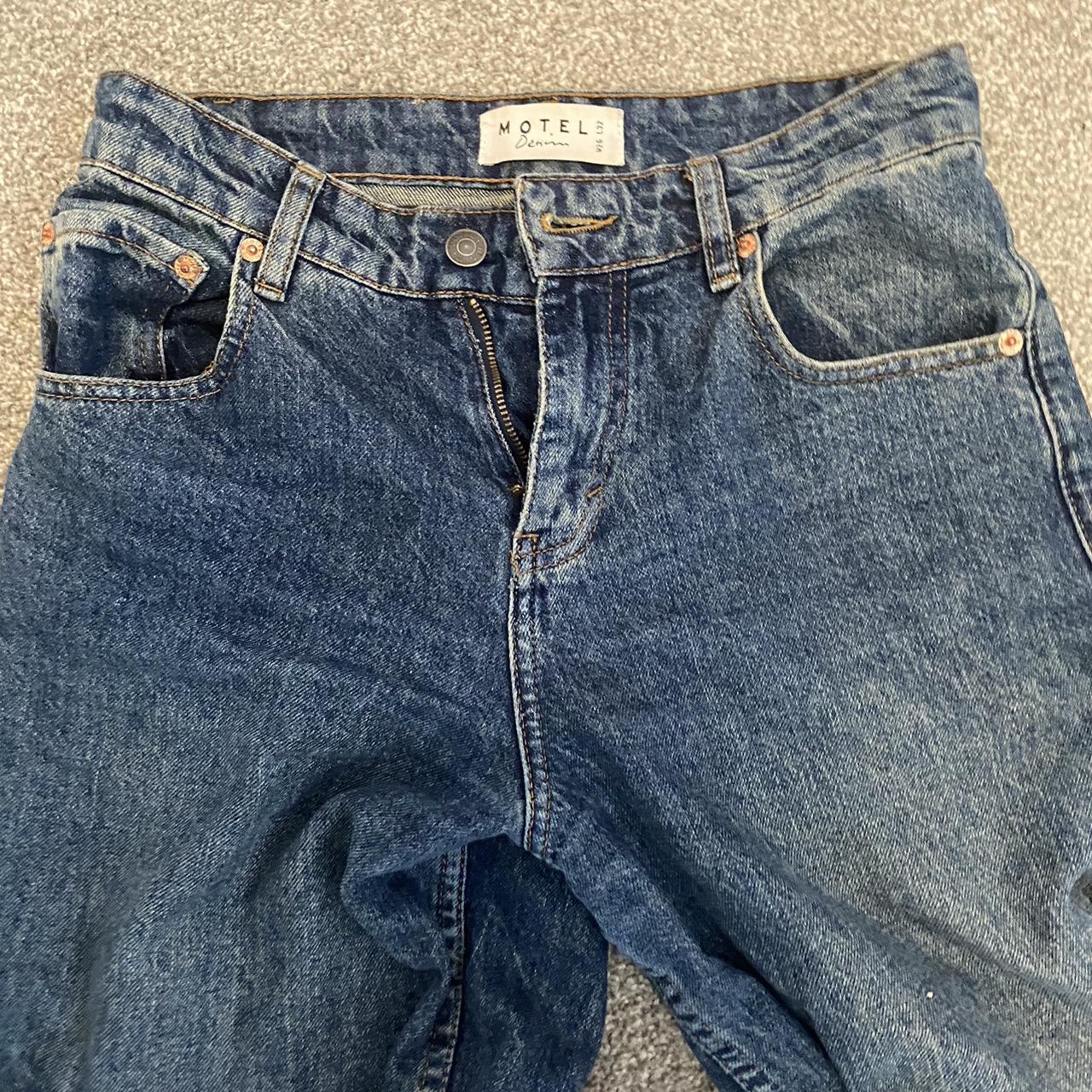 MOTEL ROCKS BAGGY/ROOMY LOW WAIST JEANS - Depop