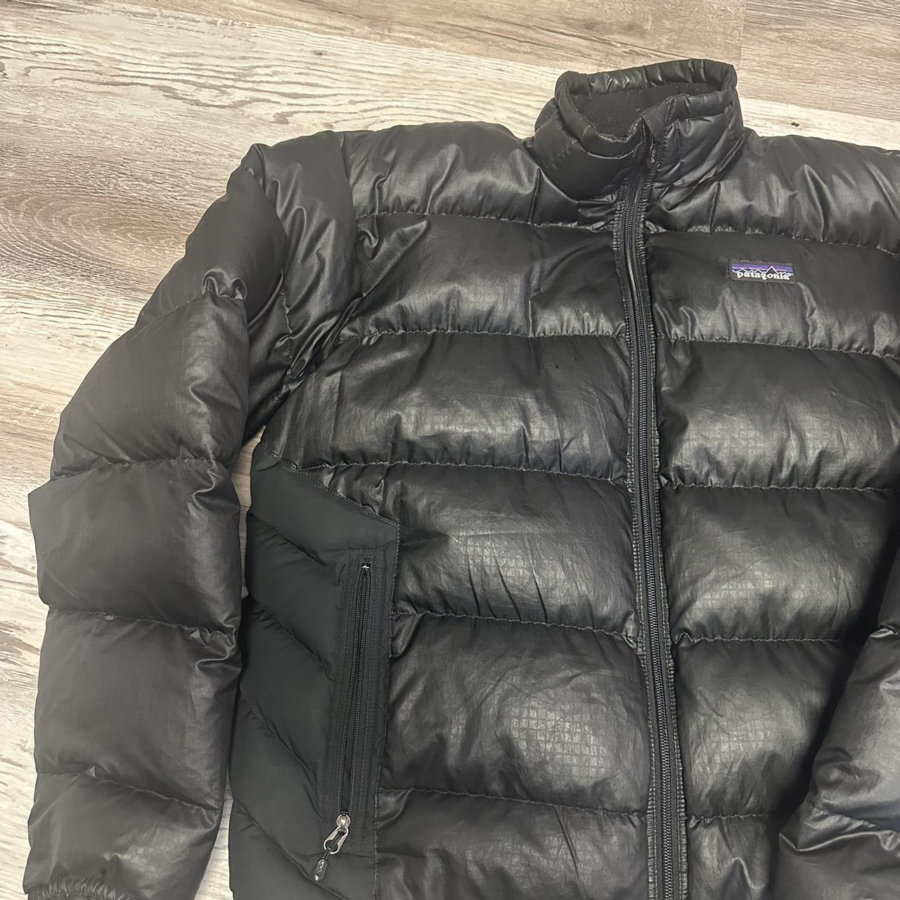 Patagonia goose down jacket puffer. Vintage. Size... - Depop