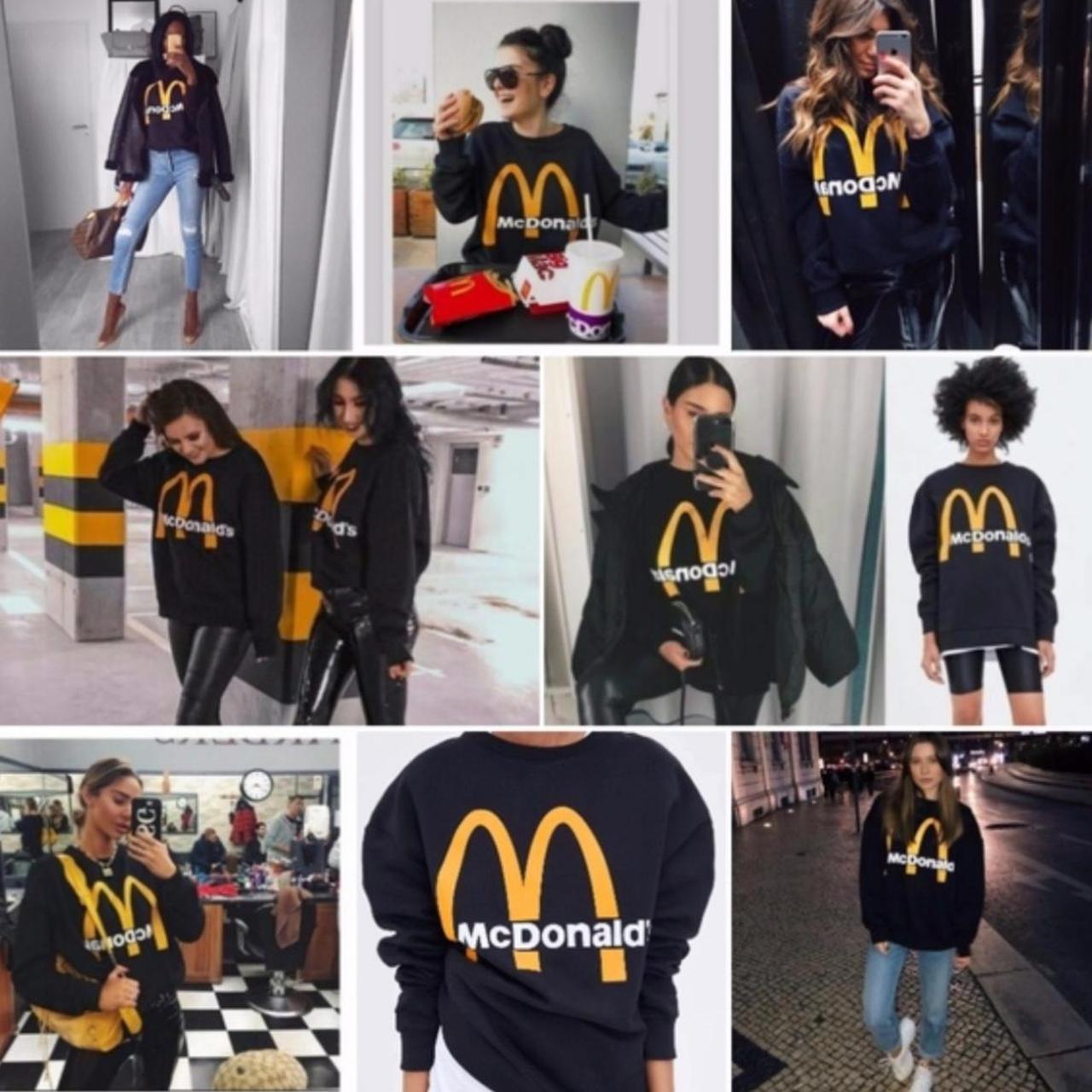 Mcdonalds jumper zara best sale