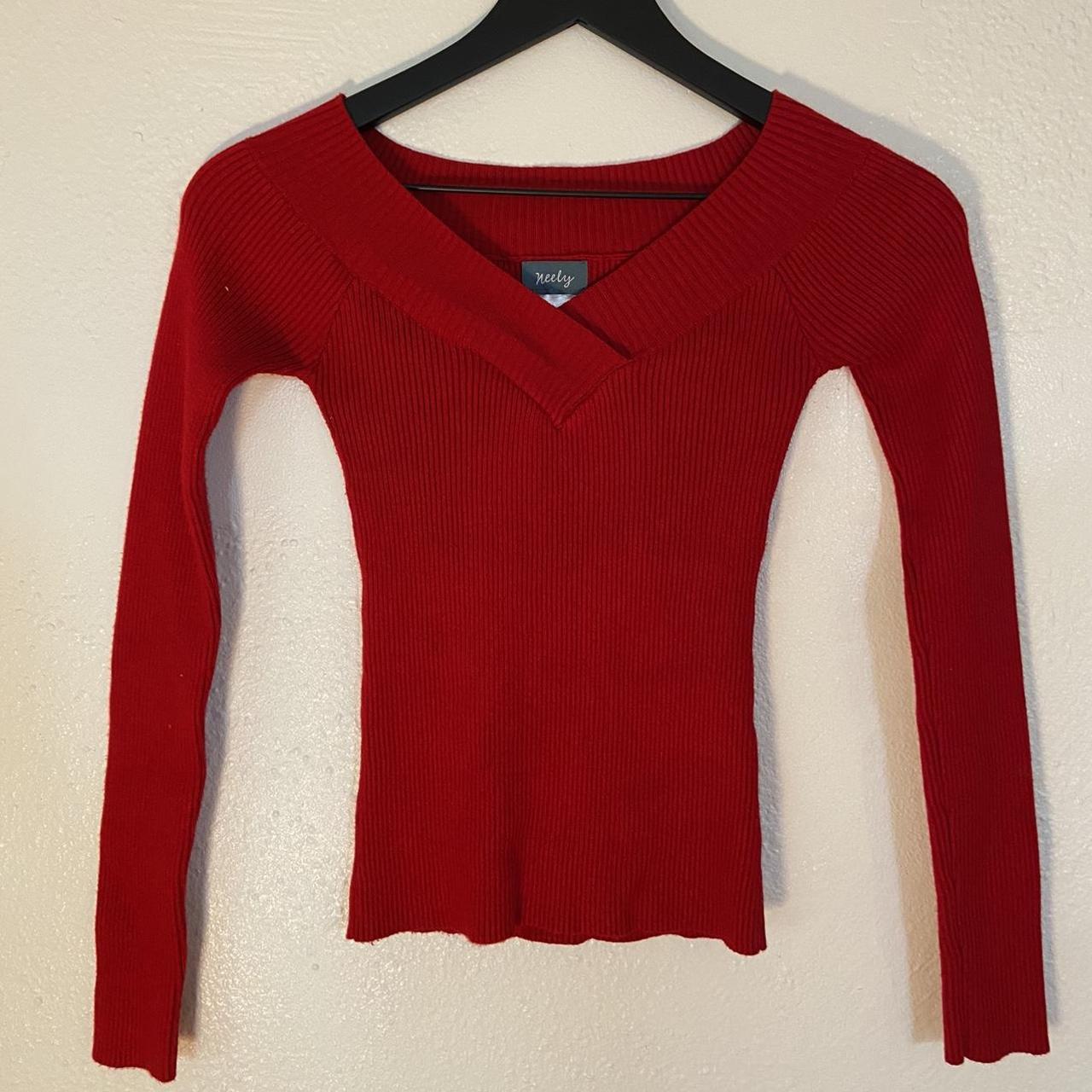 festive Neely skin tight sweater! very comfy and... - Depop