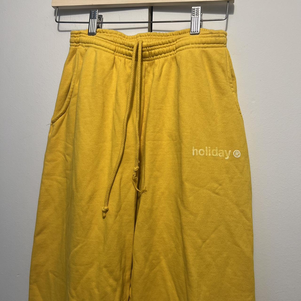 Holiday The Label Men's Yellow Joggers-tracksuits (3)