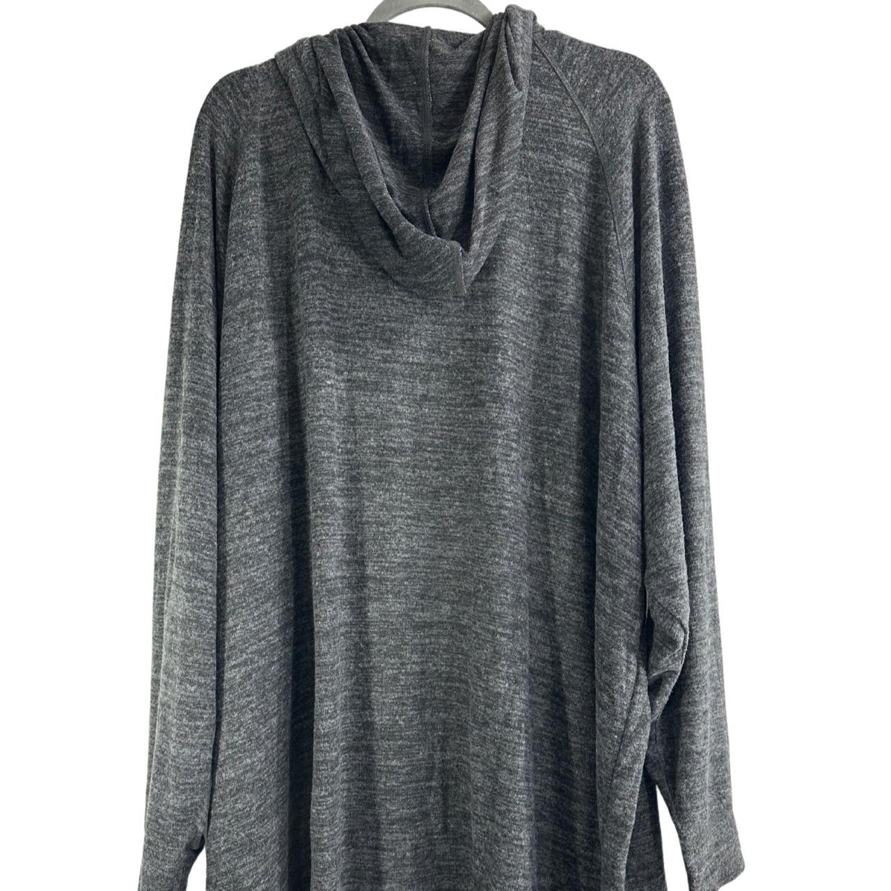 Torrid Women's Black and Grey Hoodie (2)