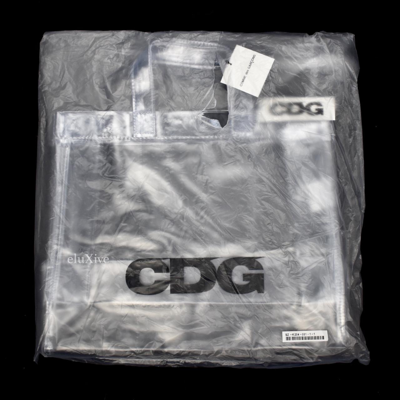 Cdg cheap clear bag