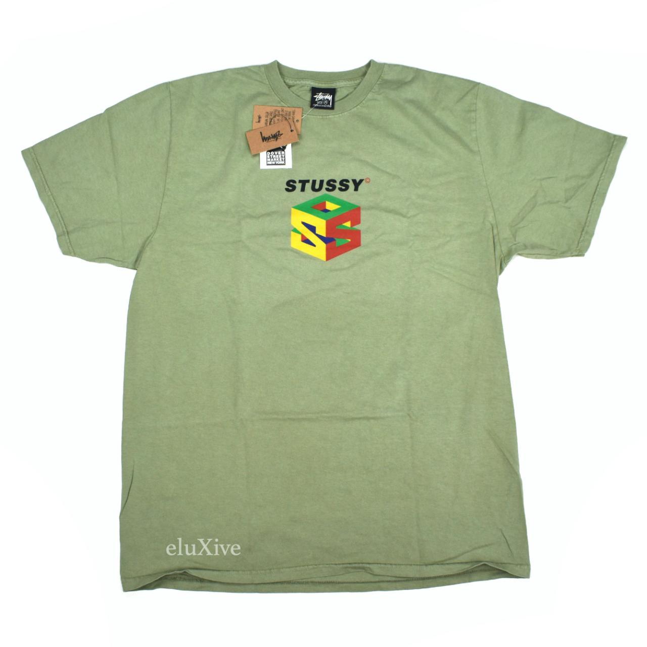 Stussy Nintendo 64 Logo T-ShirtOlive Green, New /...