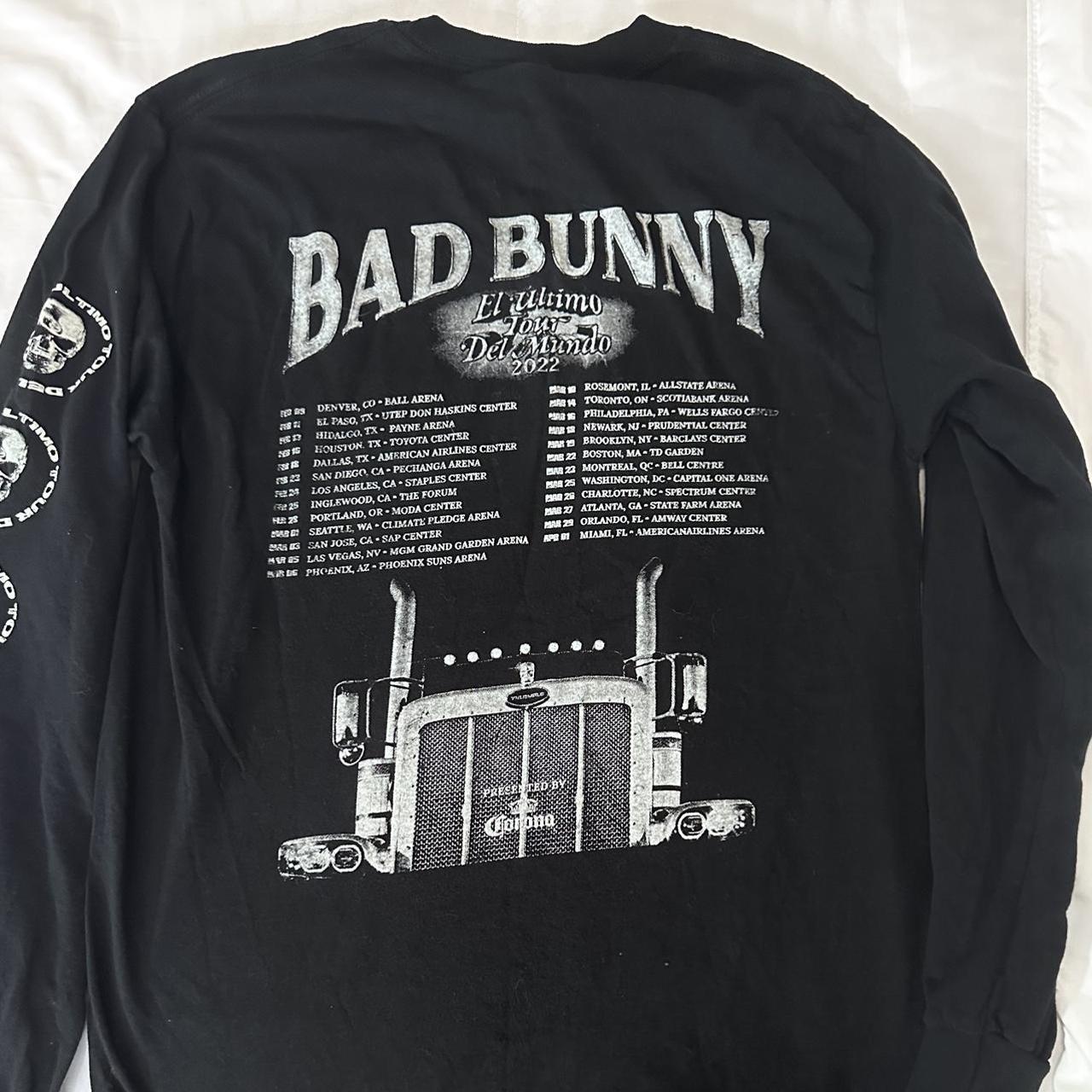 Bad Bunny World's Hottest Tour T-Shirt #bad - Depop