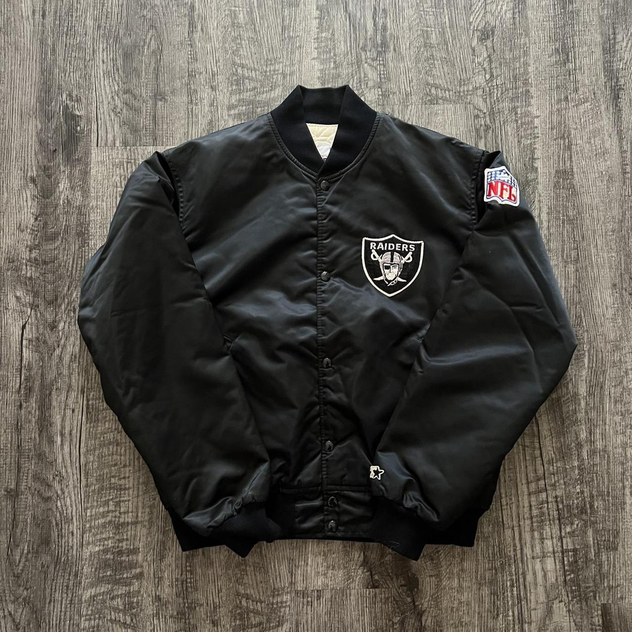 Vintage 90s Oakland Raiders Starter Jacket 