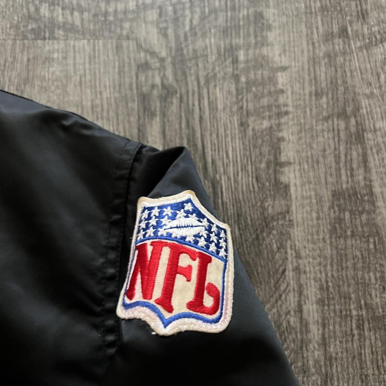 Vintage 90s Raiders NFL Starter Puffer Jacket Men's - Depop