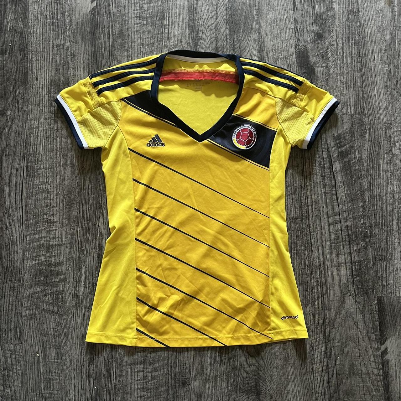 Adidas Colombia 🇨🇴 National Soccer Team Women's... - Depop