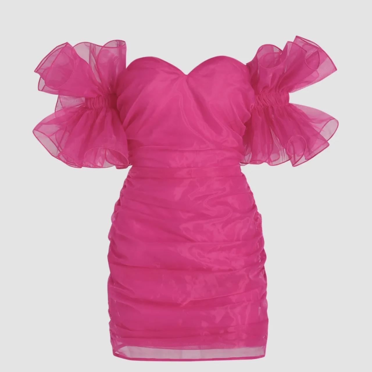 Cider pink mini dress. Never worn, didn’t fit.... - Depop