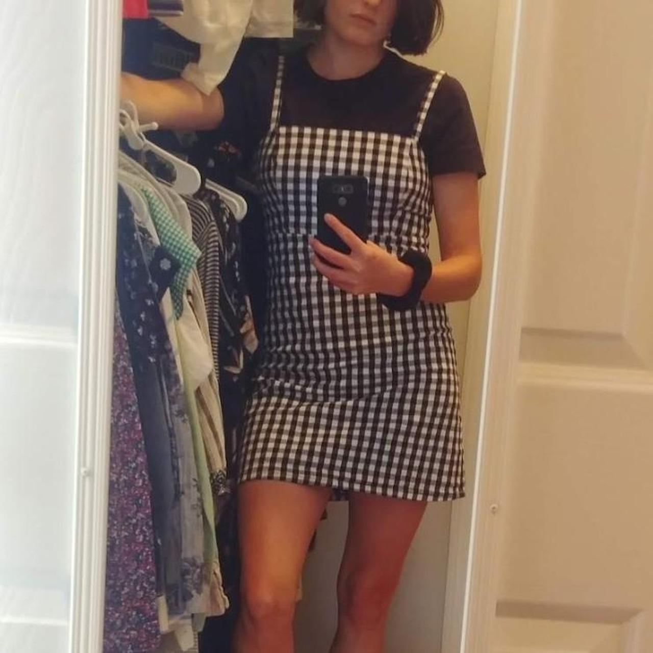 Hollister gingham dress hotsell