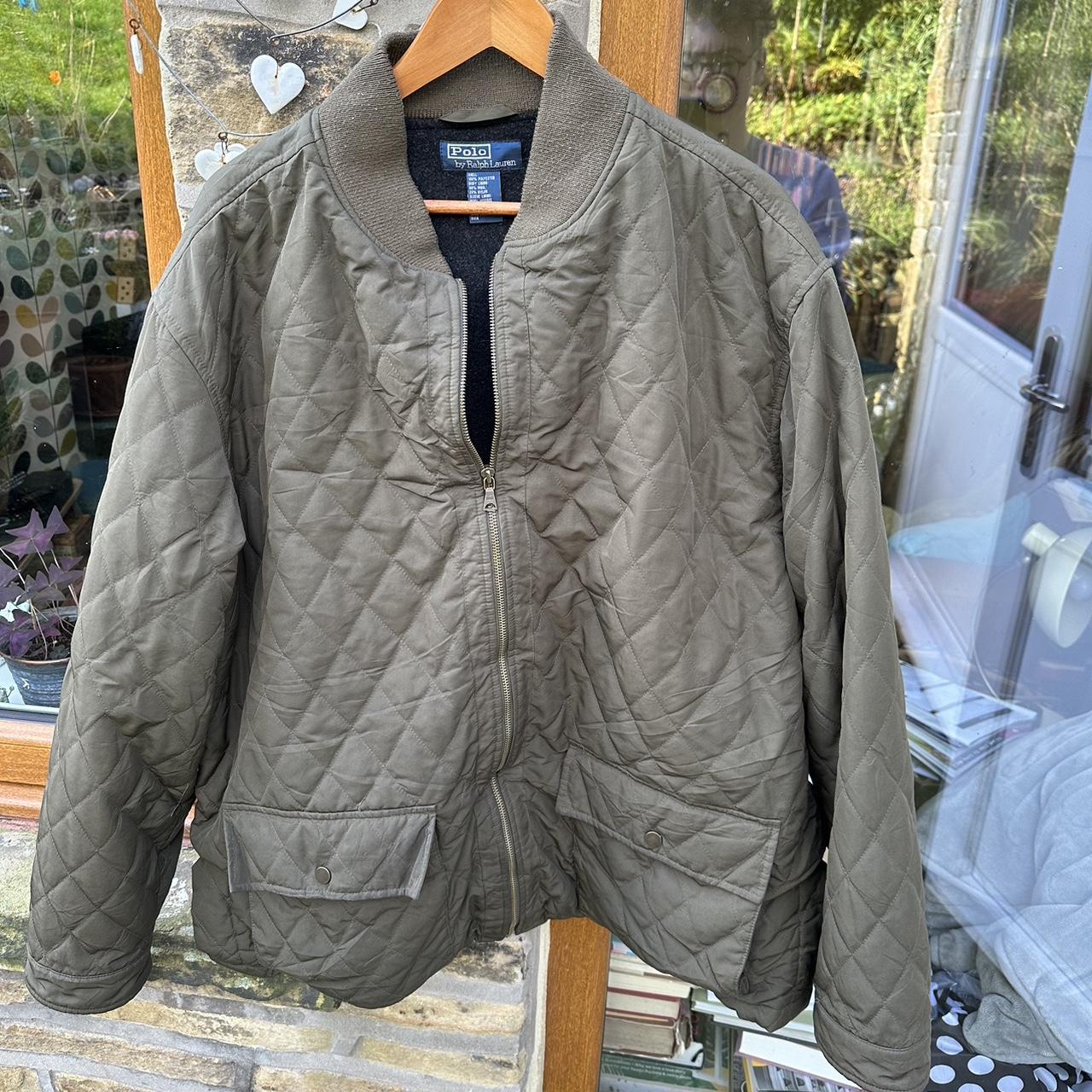 Polo Ralph Lauren Men's Khaki Jacket Depop