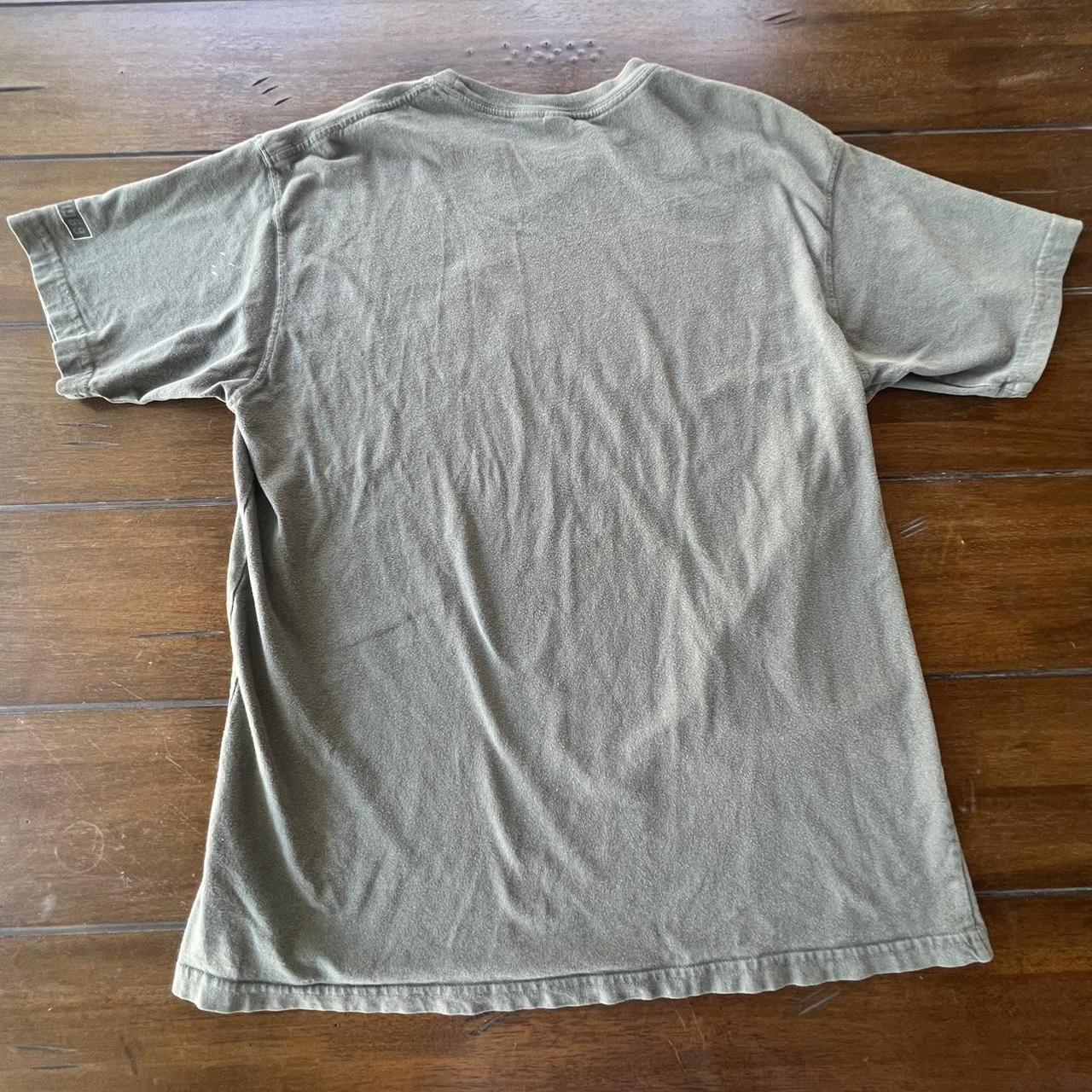 Green Large Gap T-shirt Has some bleach marks on... - Depop