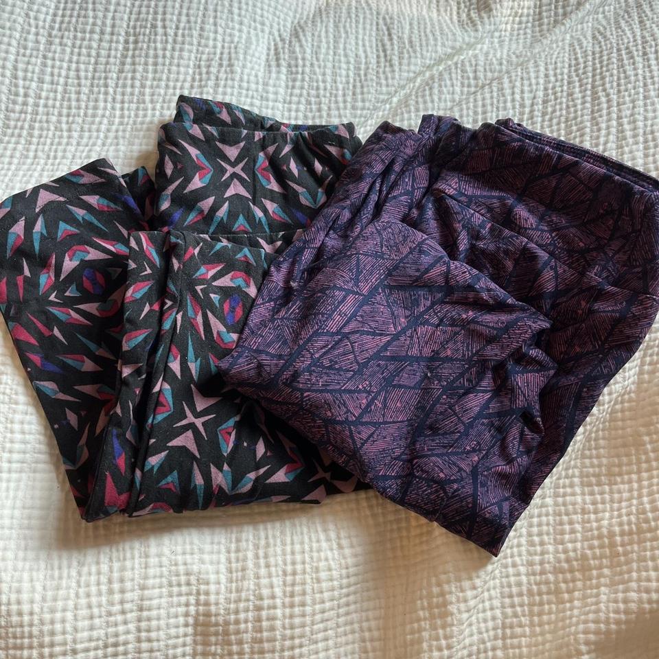 Two pairs of fun leggings!! these are so cute, comfy
