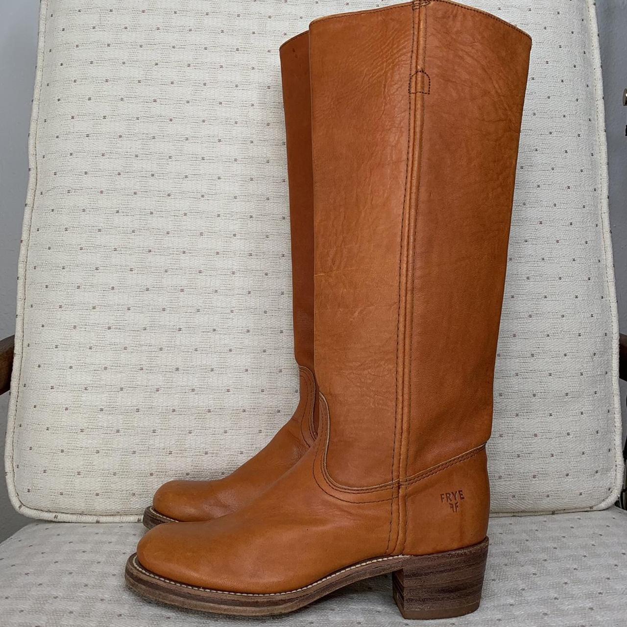 frye leather riding boots