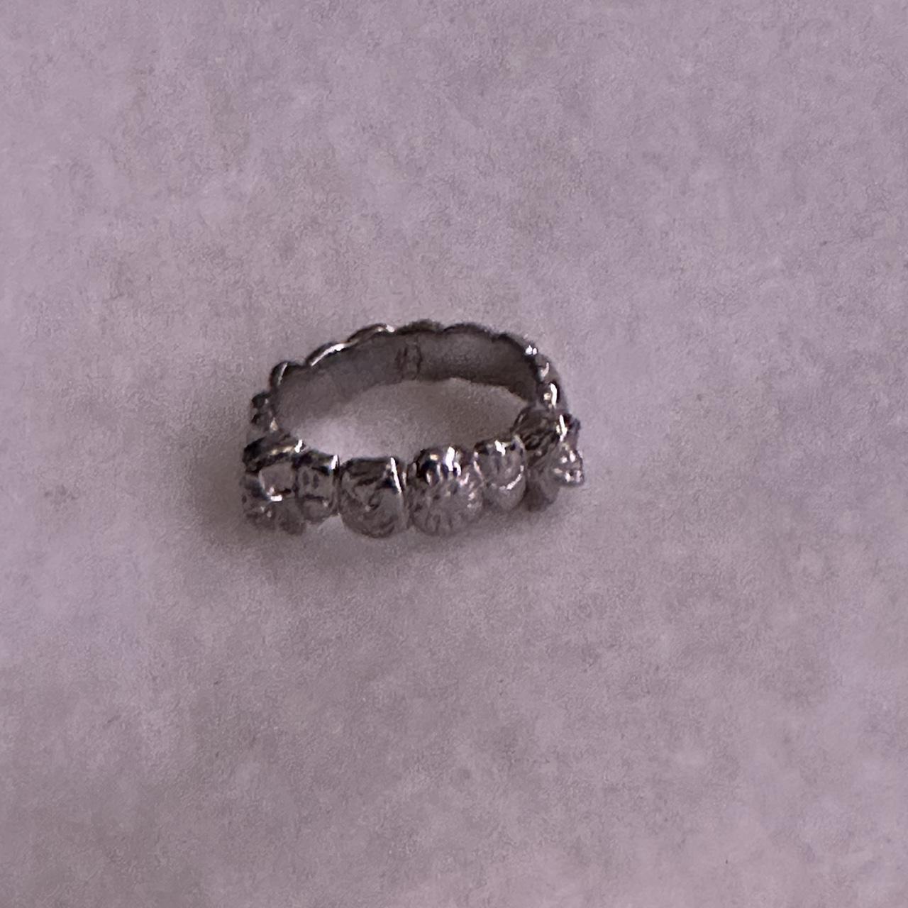 Hard Jewelry Flooded Grill Ring Size 7 In... Depop