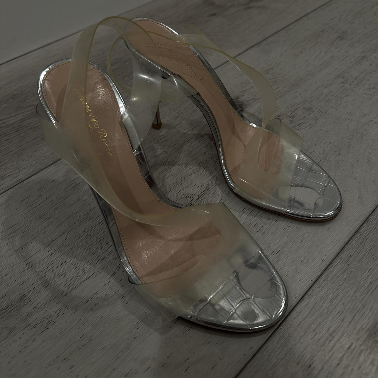 Gianvito rossi perspex sales heels