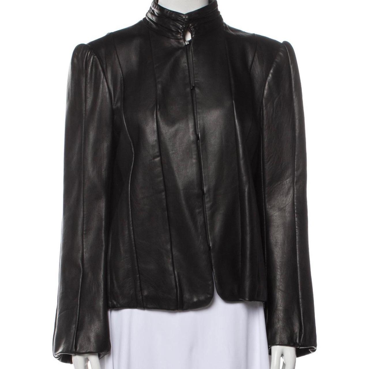 Women's Black and Grey Jacket Depop