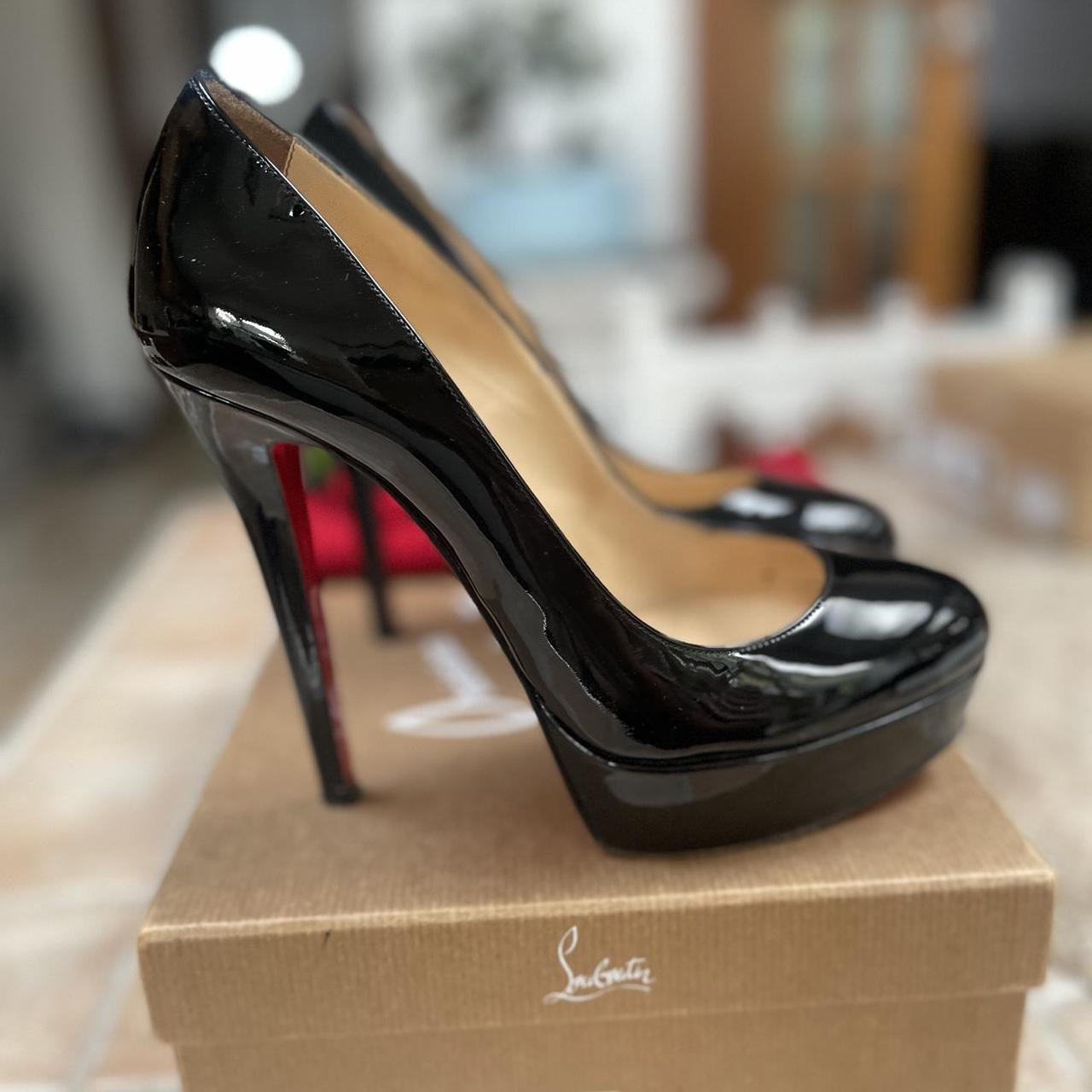 Christian louboutin bianca black best sale