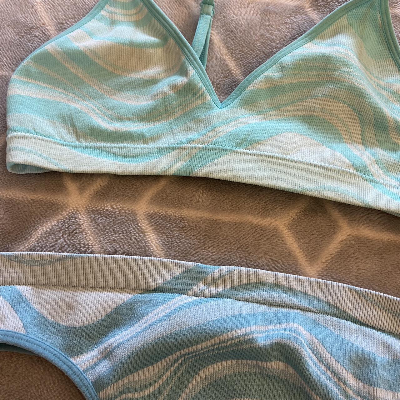 Primark ribbed underwear set bundle brown and... Depop