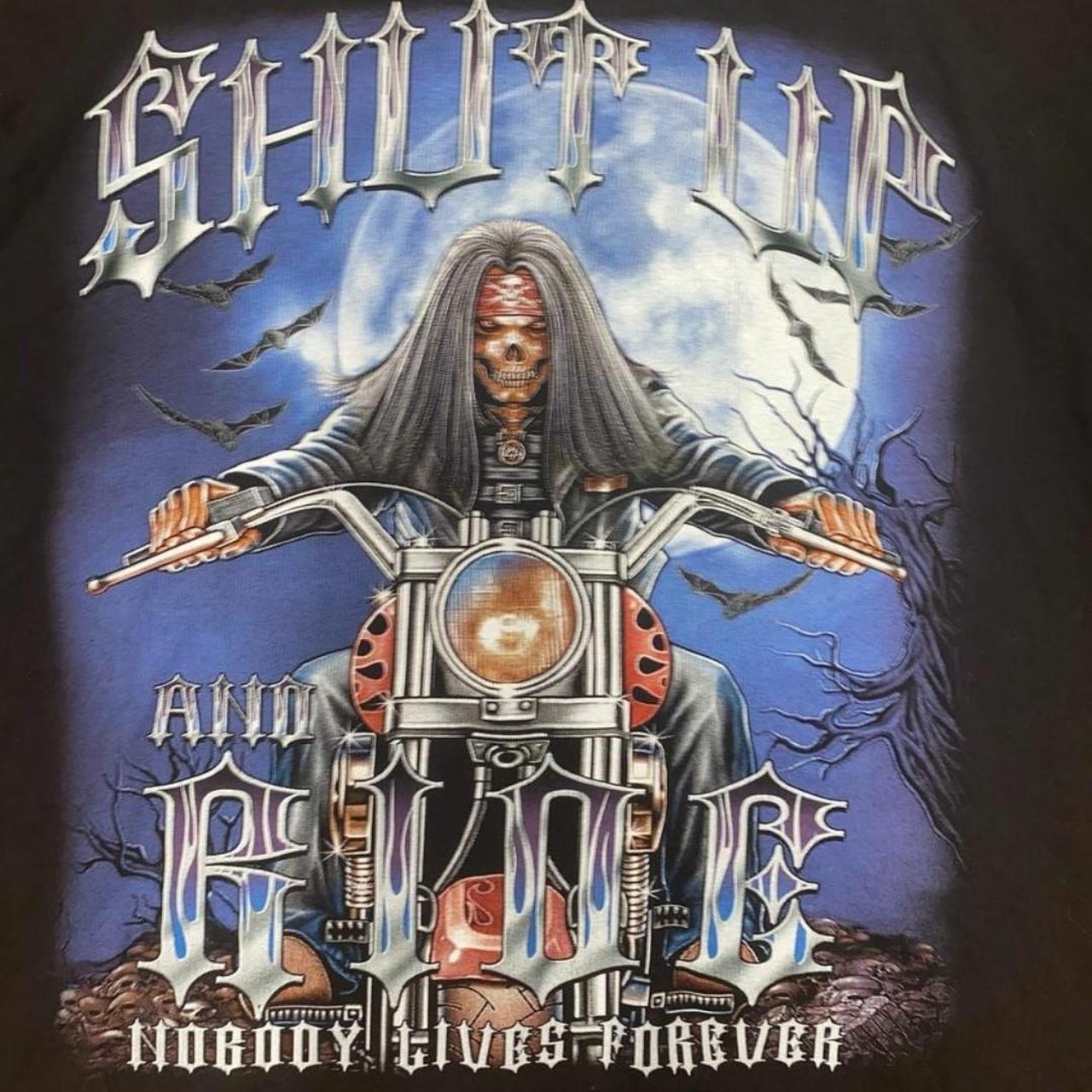 Vintage rock eagle tee tshirt size XL (single... Depop