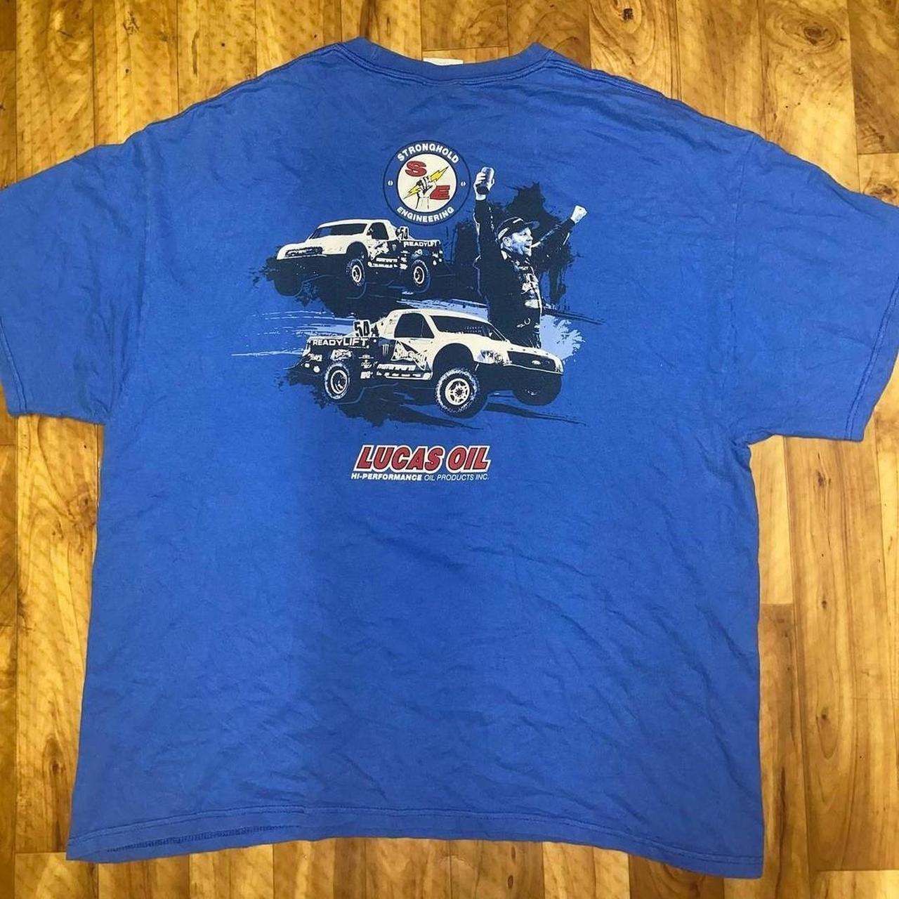 Vintage retro Monster Racing Graphic t-shirt size... - Depop