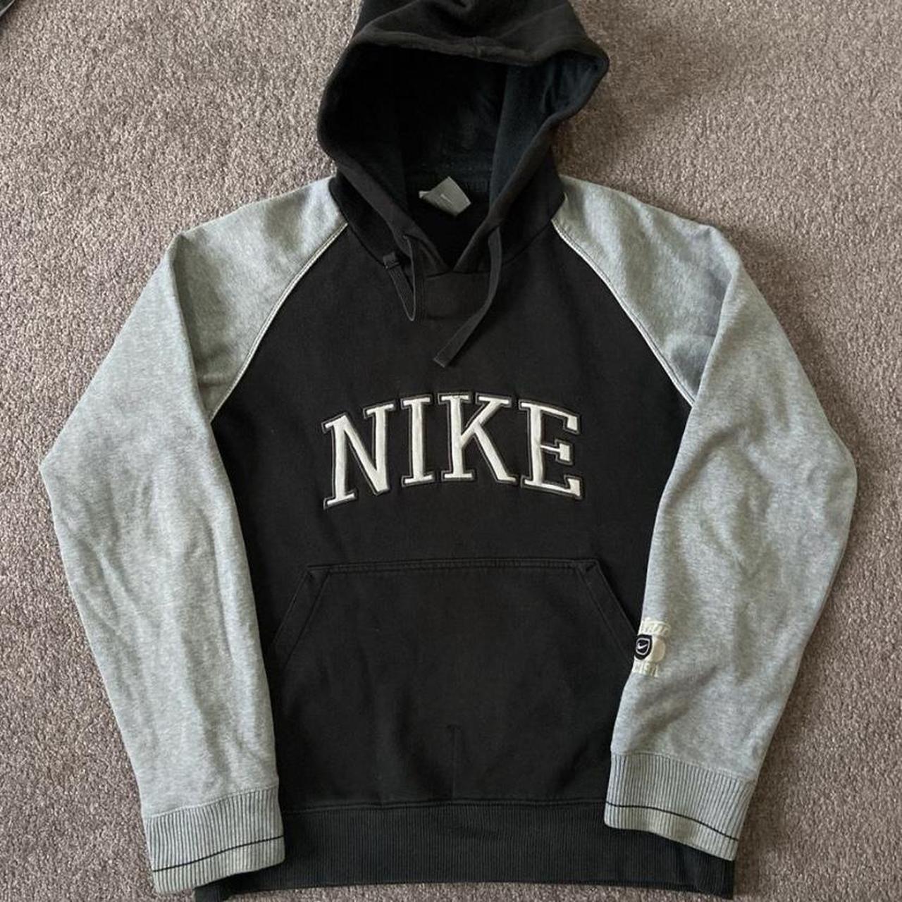 size S nike hoodie vintage vibes and very... Depop