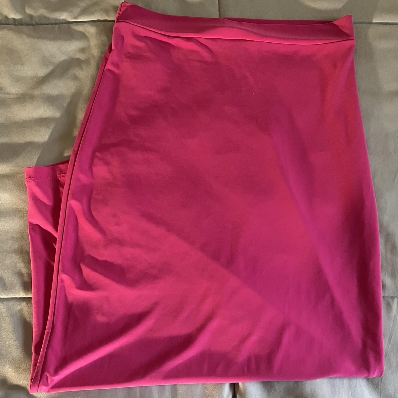 1.STATE Women's Pink Skirt | Depop