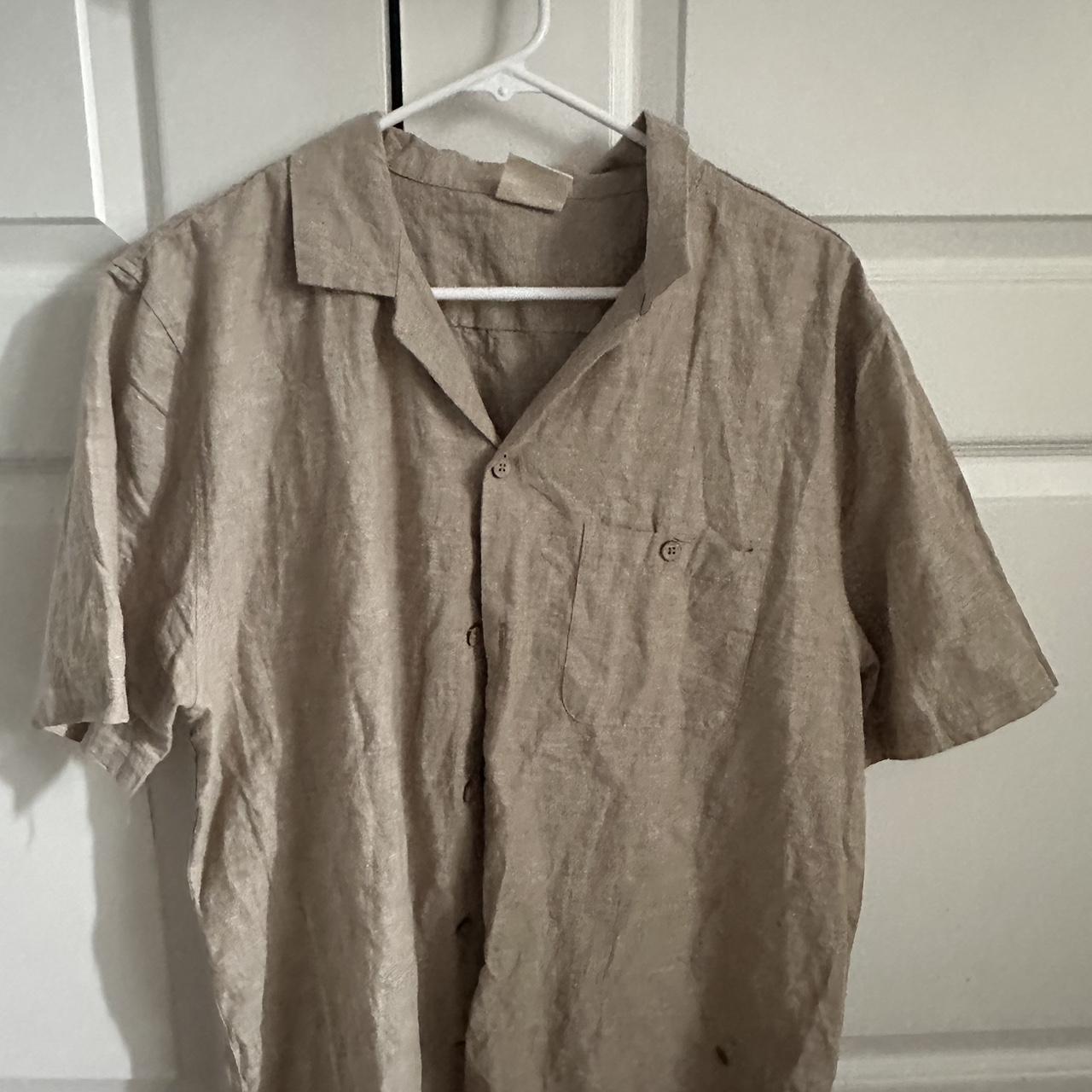 Cotton On Men's Tan Shirt | Depop