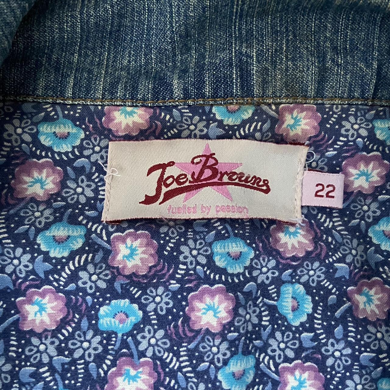 Joe Browns Women's Blue and Gold Jacket | Depop