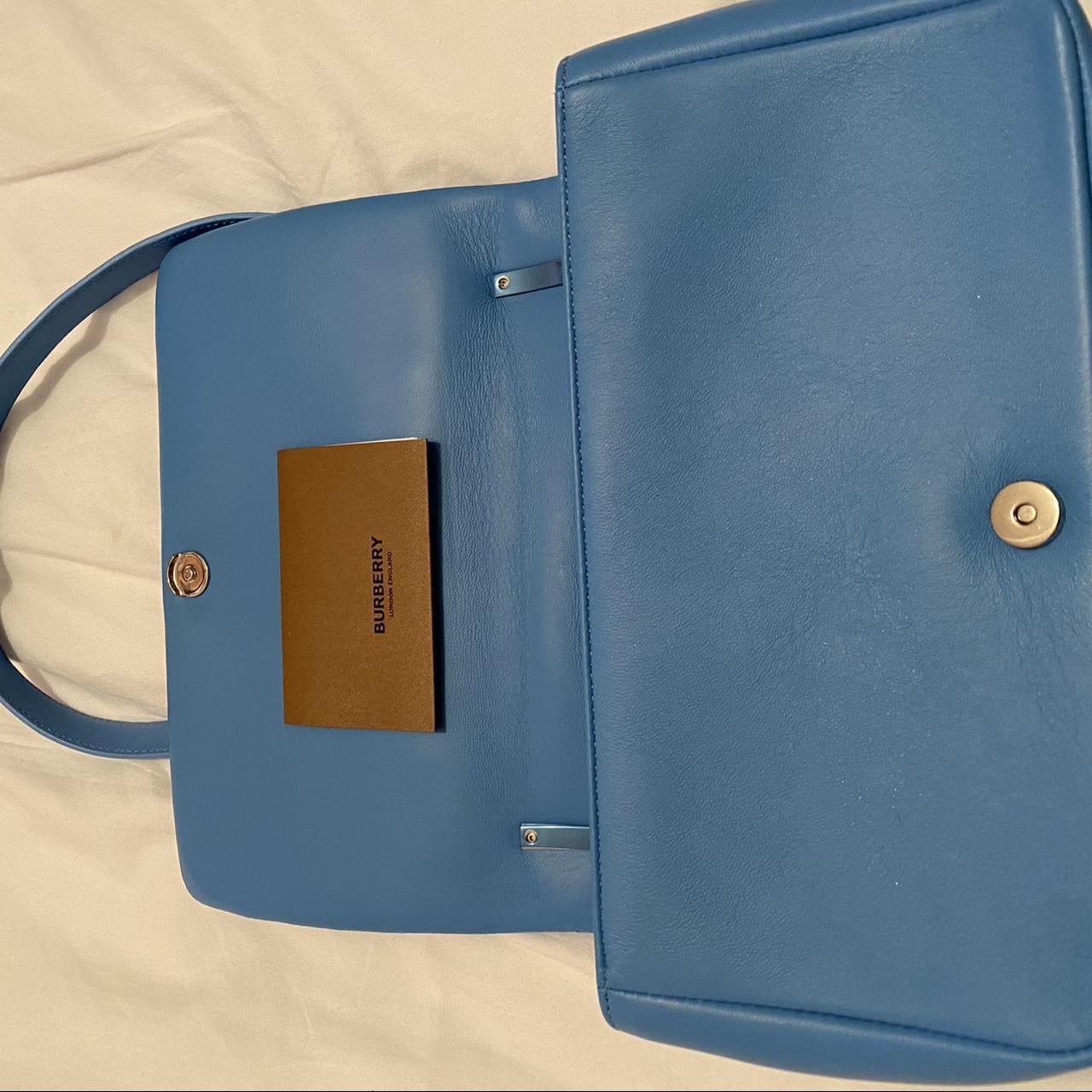 Burberry Women's Blue Bag | Depop