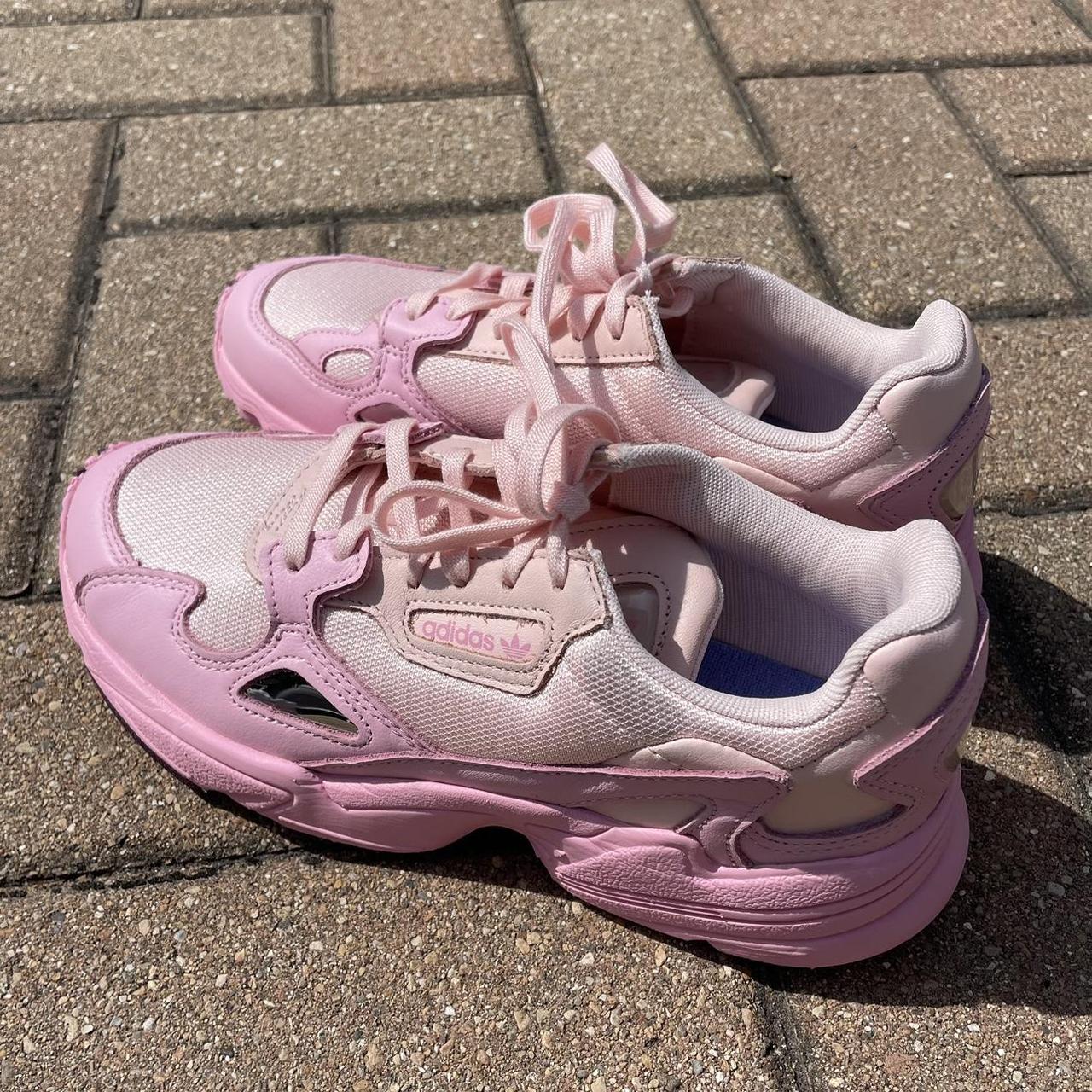 Adidas Falcon Rose W New Worn once NO ORIGINAL. Depop